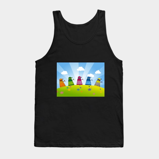 Five little darlings Tank Top by vectormutt